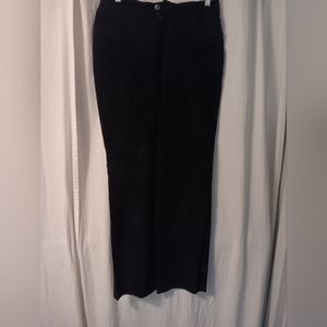 Black Suede pants